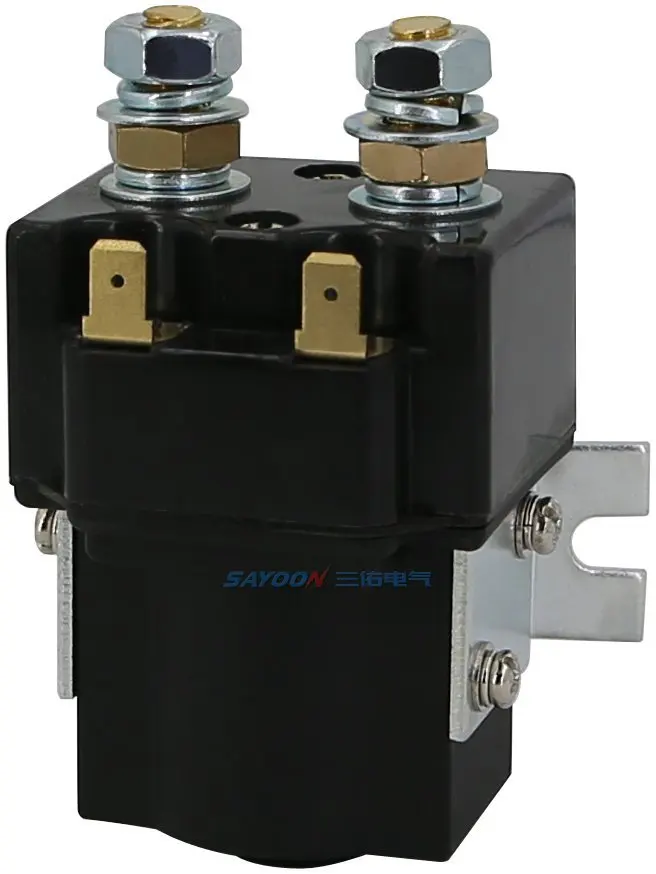 Контактор SW80P постоянного тока 6 в, 12 В, 24 В, 36 В, 48 В, 60 в, 72 в для электромобилей, инженерной техники и т. д.