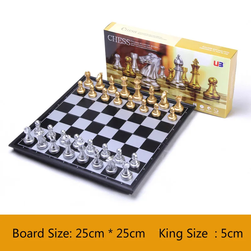 Шахматы магнитные складные для путешествий, 25 см от AliExpress RU&CIS NEW