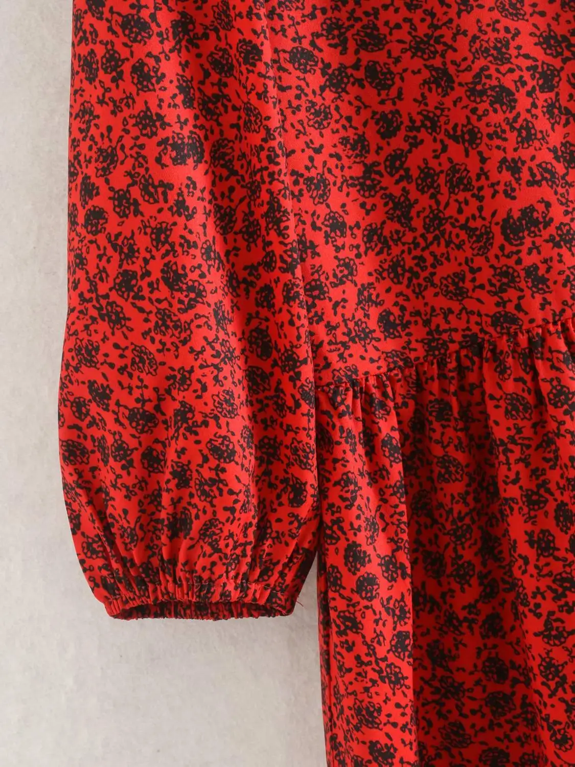 CFK женское длинное платье Осеннее шикарное платье-рубашка с круглым вырезом и