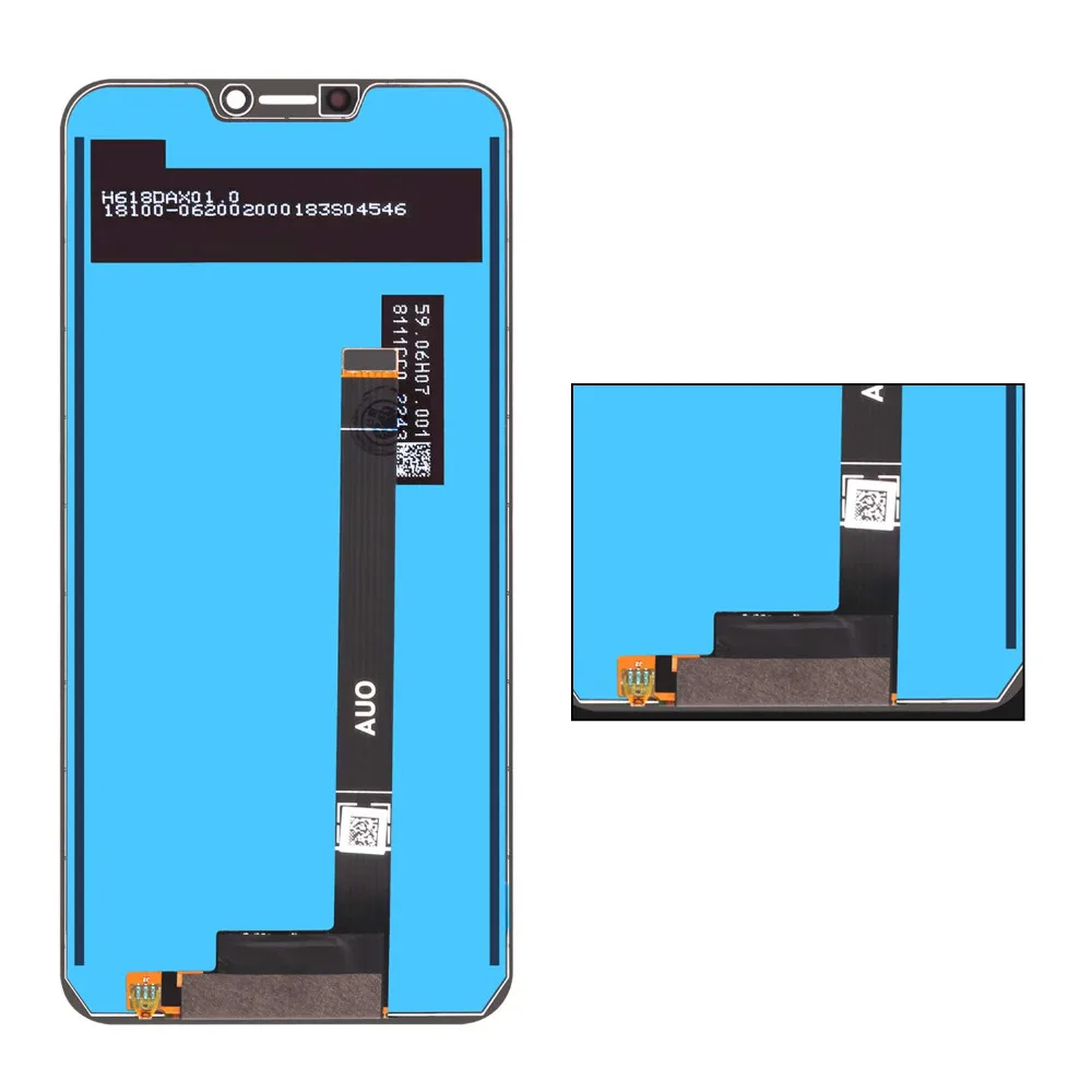 Для ASUS Zenfone 5 2018 Gamme ZE620KL ЖК-дисплей сенсорный экран дигитайзер стеклянная сборка +