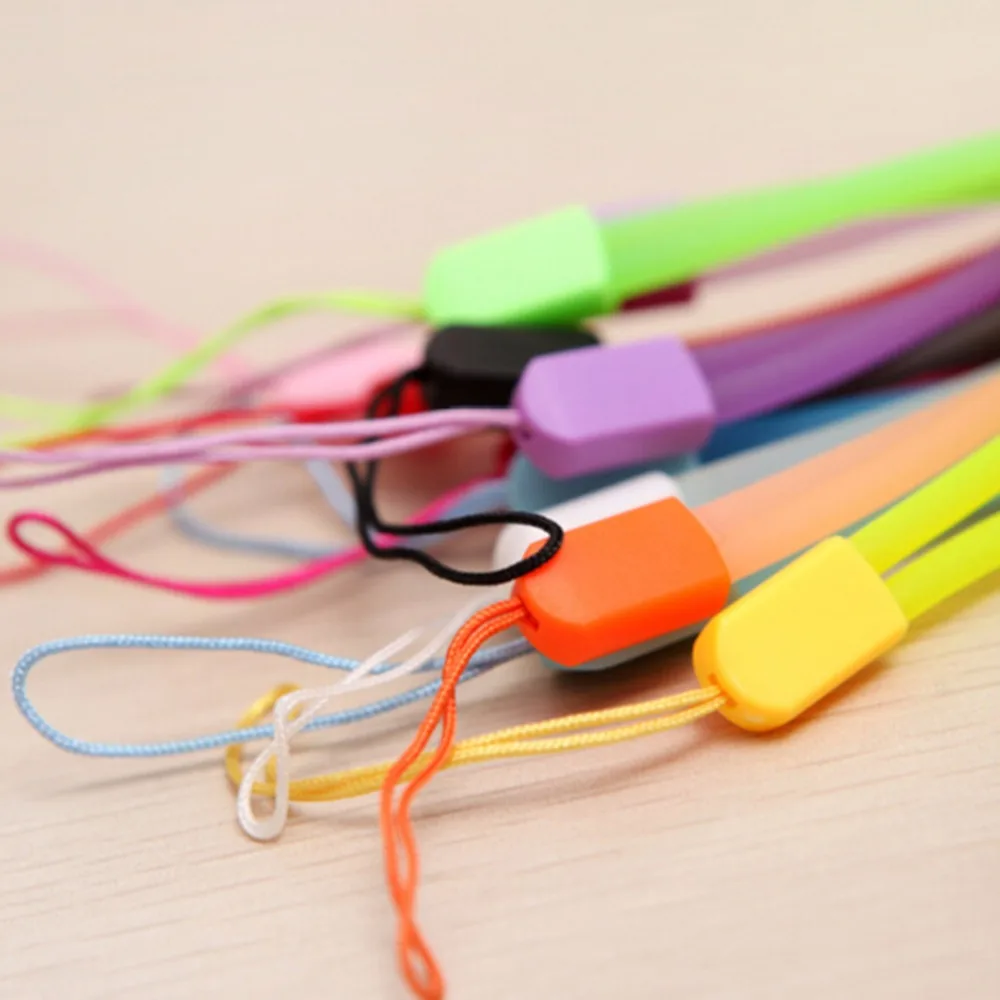 Струйное 10 шт. светящиеся шнурки для мобильного сотового телефона ключ USB шнуры