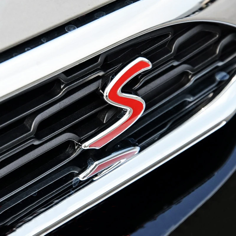 

Автомобильные 3D буквы S эмблема наклейки решетка значок для Mini Cooper S R50 R53 R55 R56 R60 R61 F54 F55 F56 F60 аксессуары для сборщиков