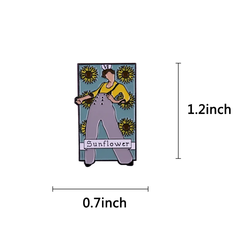 Брошь с эмалью в виде поп-рок | Украшения и аксессуары