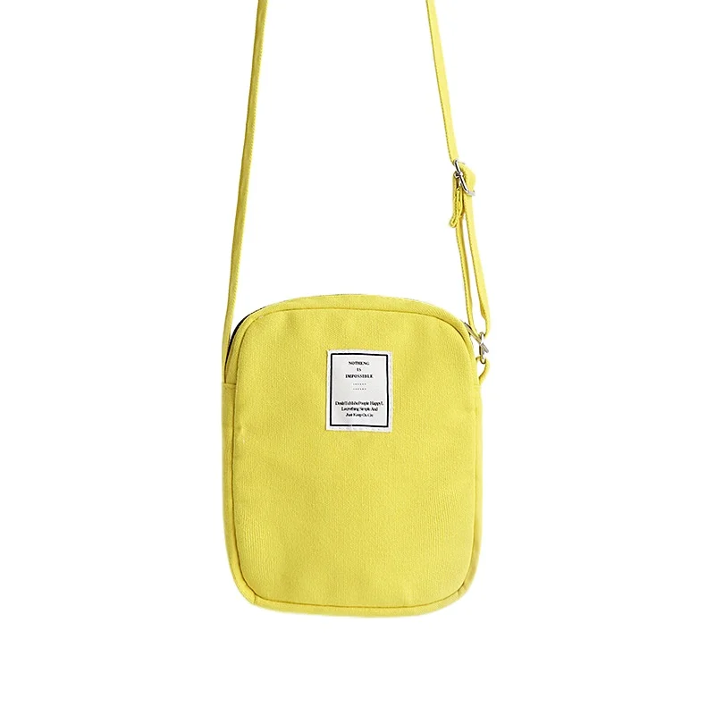 

Bags for Women Trendy Canvas Women Messenger Bag Mobile Phone Bag Fashionable Simple and Messenger Bags Sac Main Femme