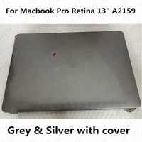 laptop silver space grey 13 a2159 lcd screen display assembly for macbook retina 13 full complete lcd 2019 year
