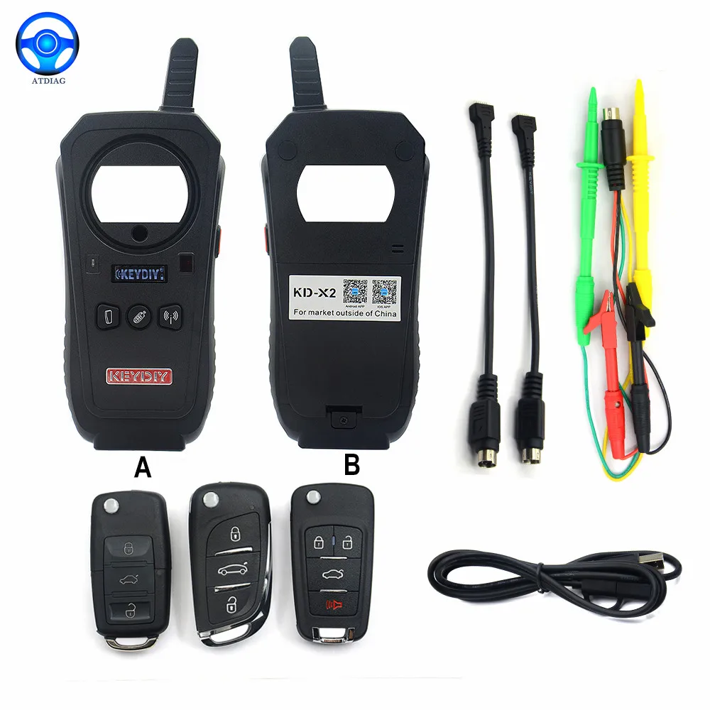 Идентификация чипа генератора KEYDIY KD-X2 kd X2 Remote Maker с 96 бит функцией копирования
