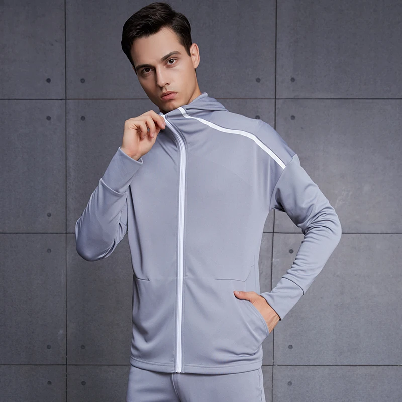 Vansydical мужские спортивные куртки с длинным рукавом и молнией |