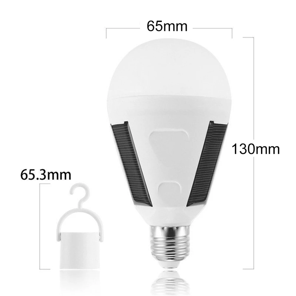Умный датчик заряда светодиодных ламп E27 1 шт. перезаряжаемые водонепроницаемые