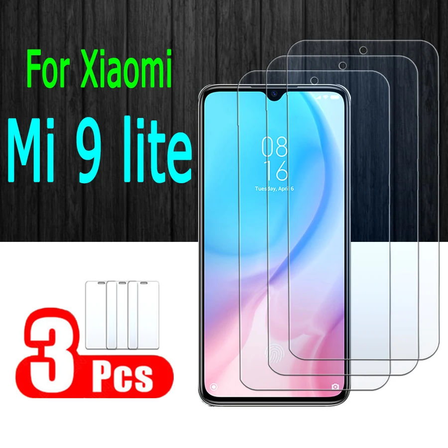 1 3 шт. закаленное стекло Mi9Lite для Xiaomi Mi 9Lite защита экрана Siomi Mi9 Xiomi защитное Xiaomi9Lite