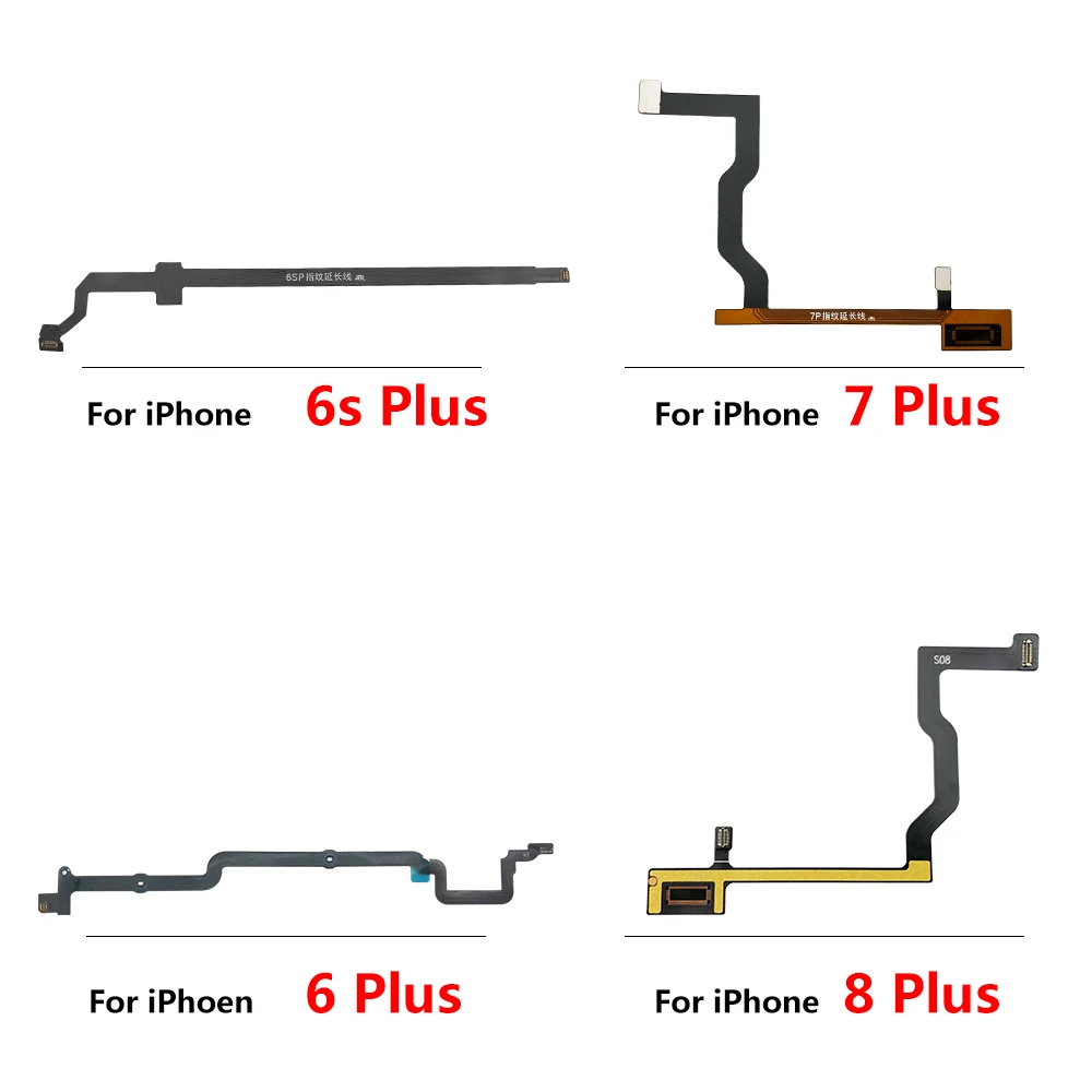 

For Iphone 6 Home Touch ID Return Fingerprint Button Motherboard Connection Connector Flex Cable For Iphone 6 6S 7 8 Plus