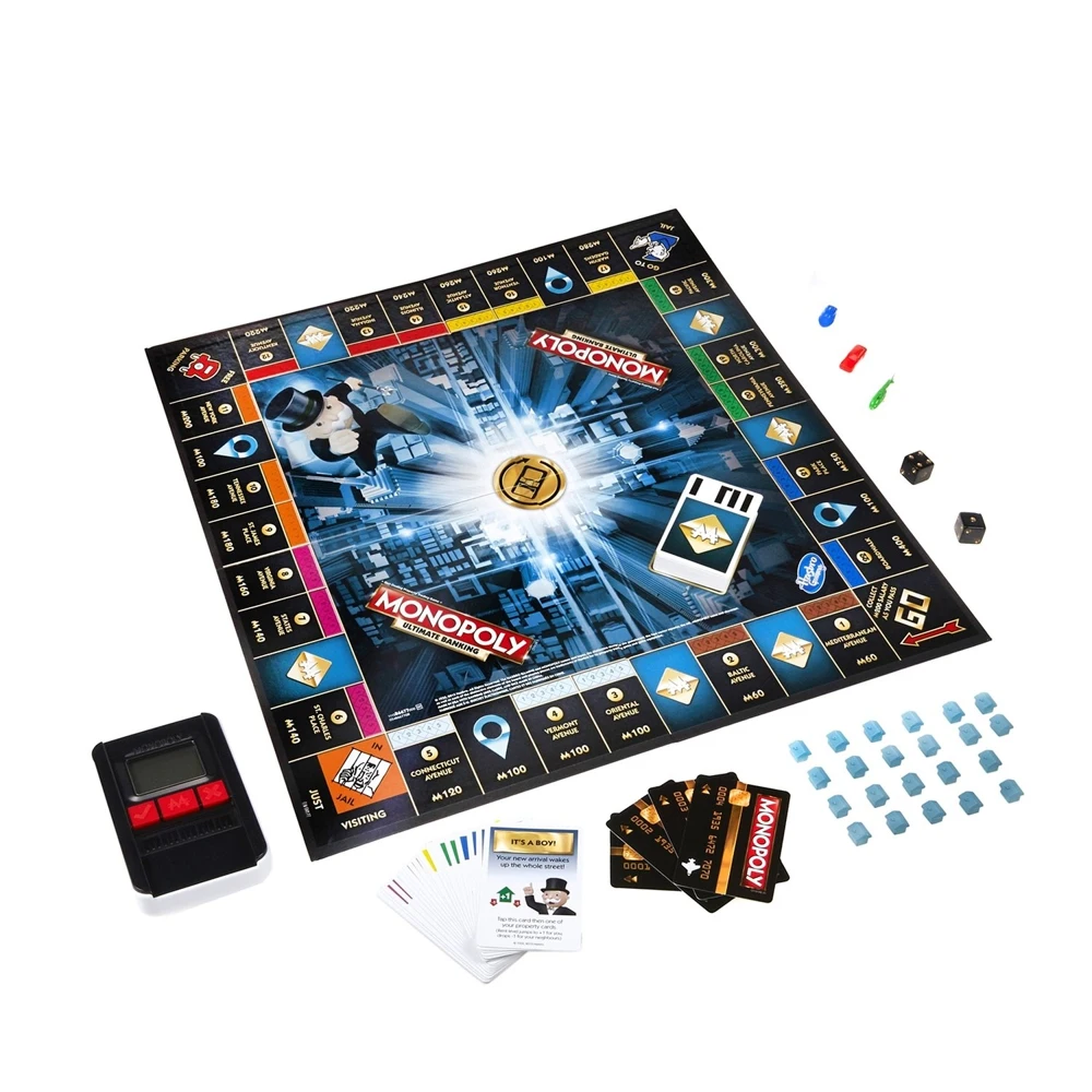 Игра настольная Hasbro Games Монополия с банковскими картами обновленная
