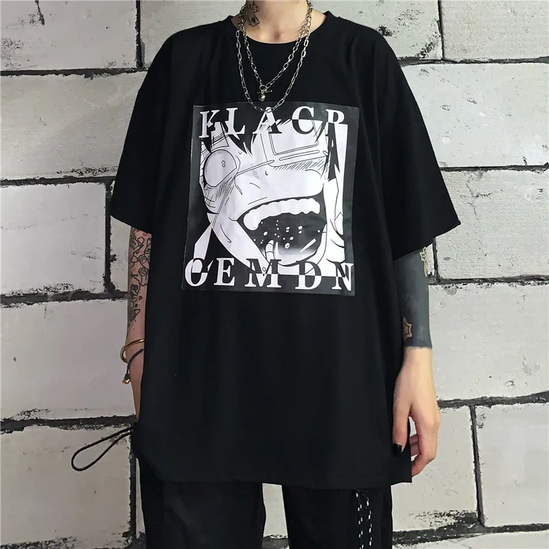 Футболка женская в стиле 90-х с принтом пародии ретро-футболка Харадзюку улзанг