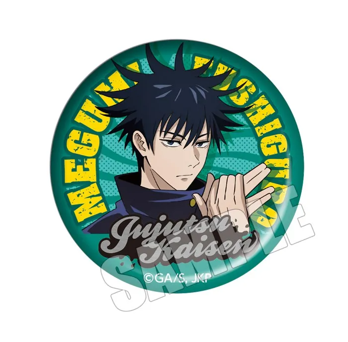 

Anime Jujutsu Kaisen Fushiguro Megumi Badge Button Brooch Pins Collection Itabag Cartoon Clothings Decor Xmas Gift