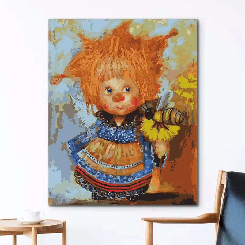 картина по номерам на холсте акриловая краска без подрамкики сборный подрамники