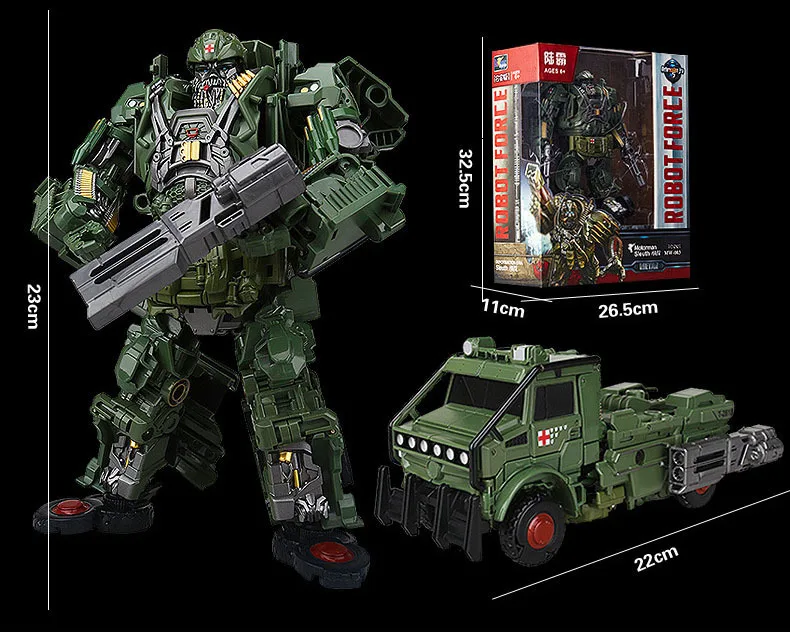 Hound with box Weijiang трансформация игрушка гончая фигурки фильм грузовик модель Abs 23 см сплав MW003 негабаритный деформационный автомобиль робот для детей - Цвет: Hound with box
