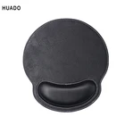 Кожаный коврик для мыши, поддержка запястья, эргономичный коврик для клавиатуры с эффектом памяти, подставка для запястья, офисный коврик для мыши, геймерские накладки