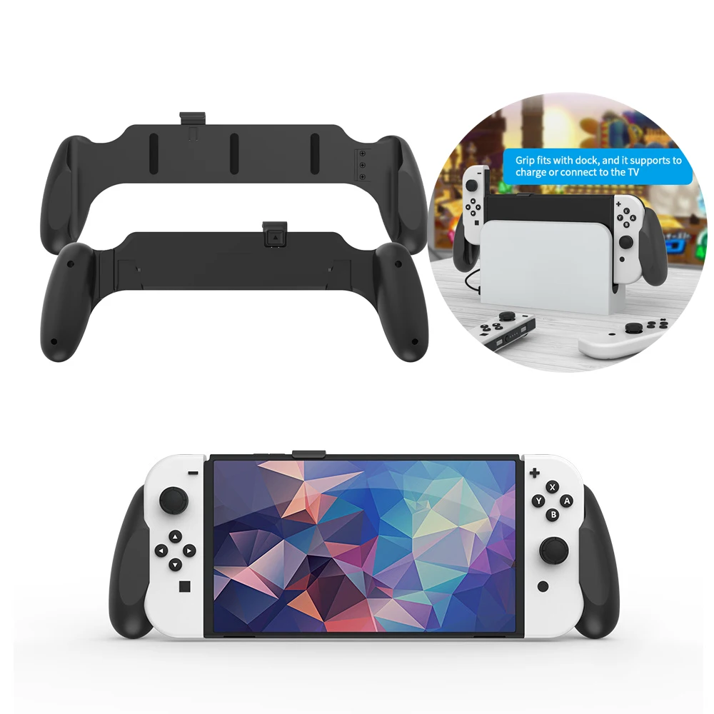 Case for Nintendo Switch OLED Handle Bracket Hand Grip Protective Cover Handheld Case Game Console Stand Support Accessories