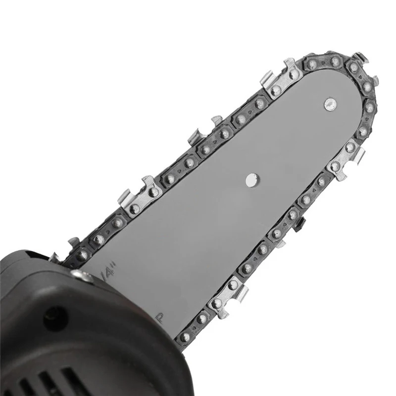 Миниатюрная Электрическая цепная пила для обрезки деревообработки садовый