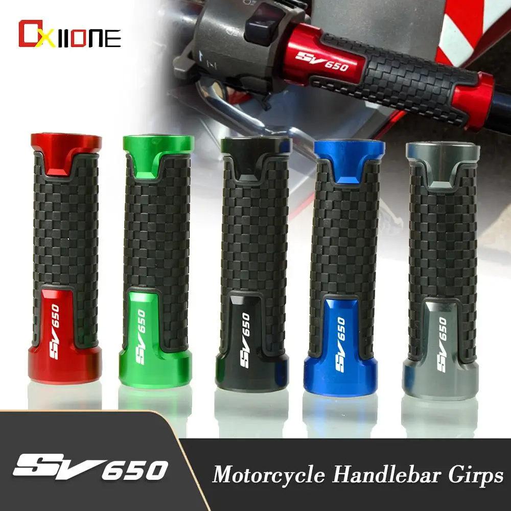 

For SUZUKI SV 650 S Motorcycle Aluminum Handlebar Grips Handle Grip Handle Bar SV650 SV650S KATANA 1999-2009 2004 2005 2006 2008