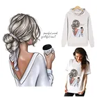 Термонаклейки для одежды, виниловые, для девочек