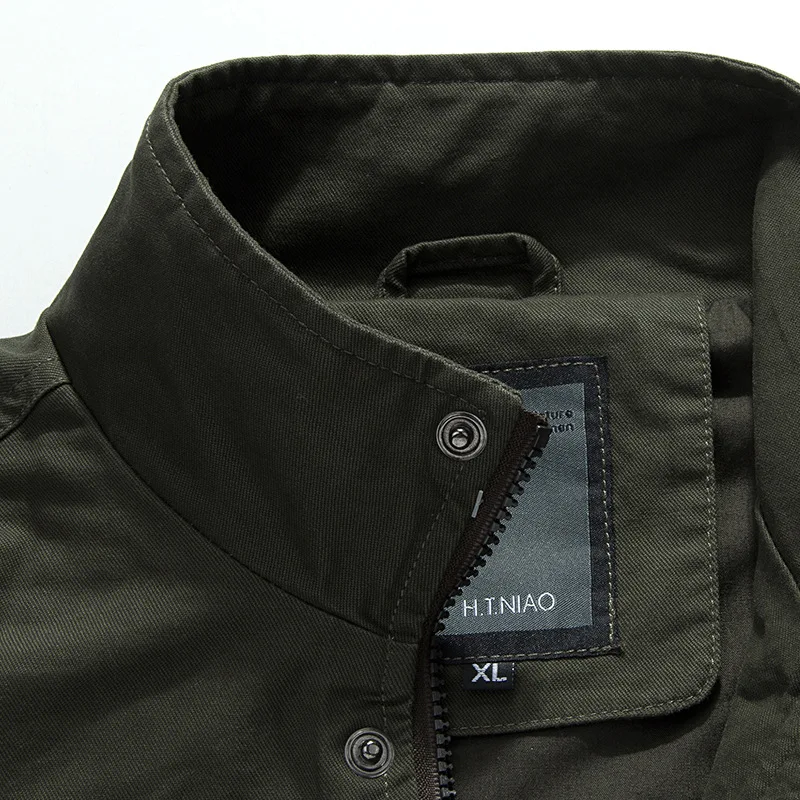 

2019 Sping Men Military Army Jackets Brand Hot Sale Men Bomber Jacket Outerwear Embroidery Men Militar Coat Jaqueta Masculino