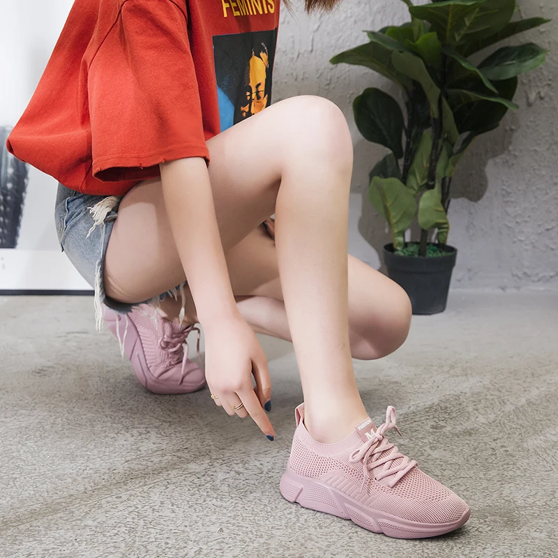 Женские теннисные туфли новинка 2019 женские удобные повседневные спортивные для