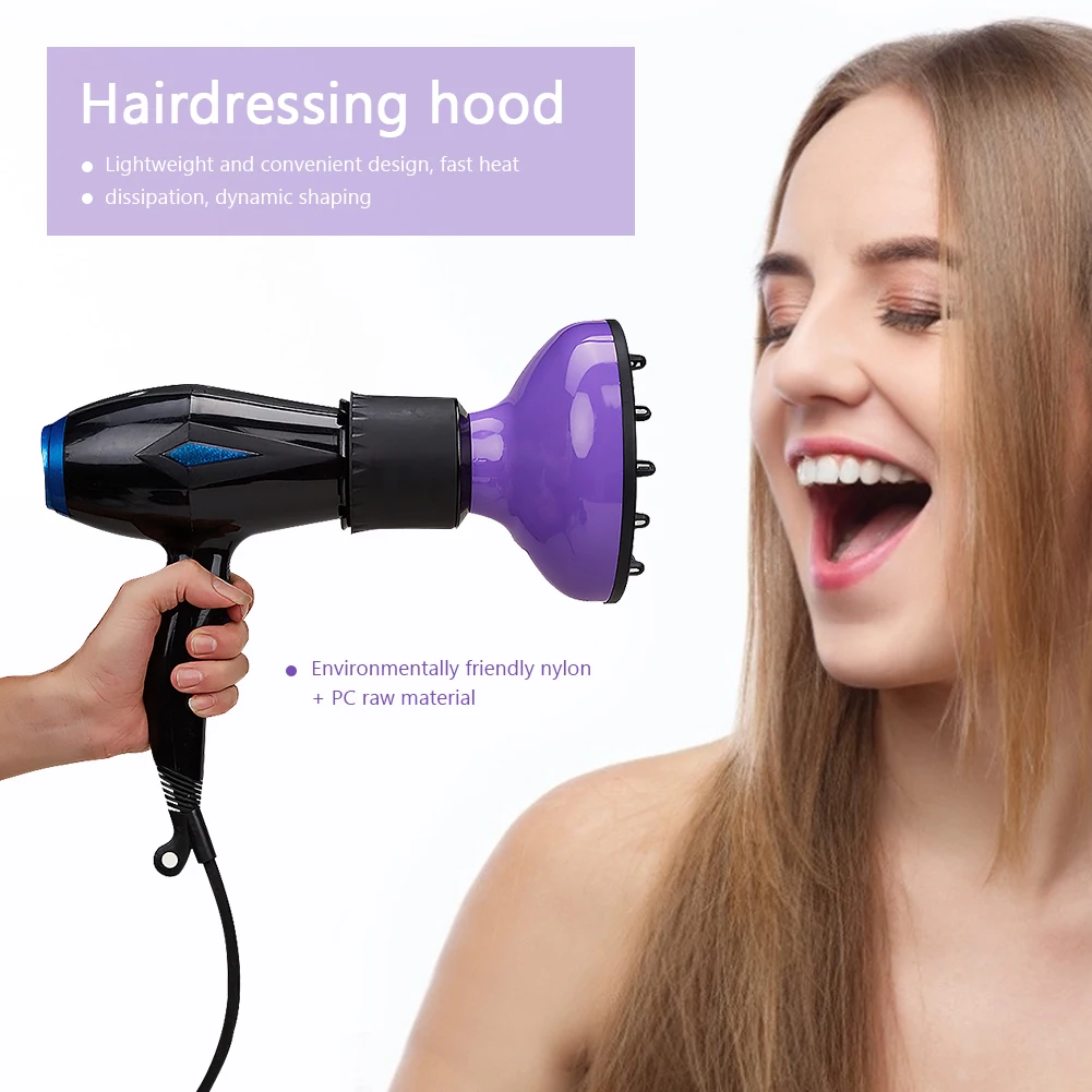 

Adjustable Hair Dryer Diffuser Practical Electric Hair Dryer Diffuser Hair Styling Tools for Wavy Hair Dryers Accessories