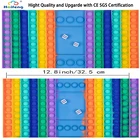 Новый Популярный настольная игра большого размера, фиджет-игрушки в комплекте, сенсорные игрушки с нажимом, антистрессовые детские игрушки для детей и взрослых, 18 забавных игрушек