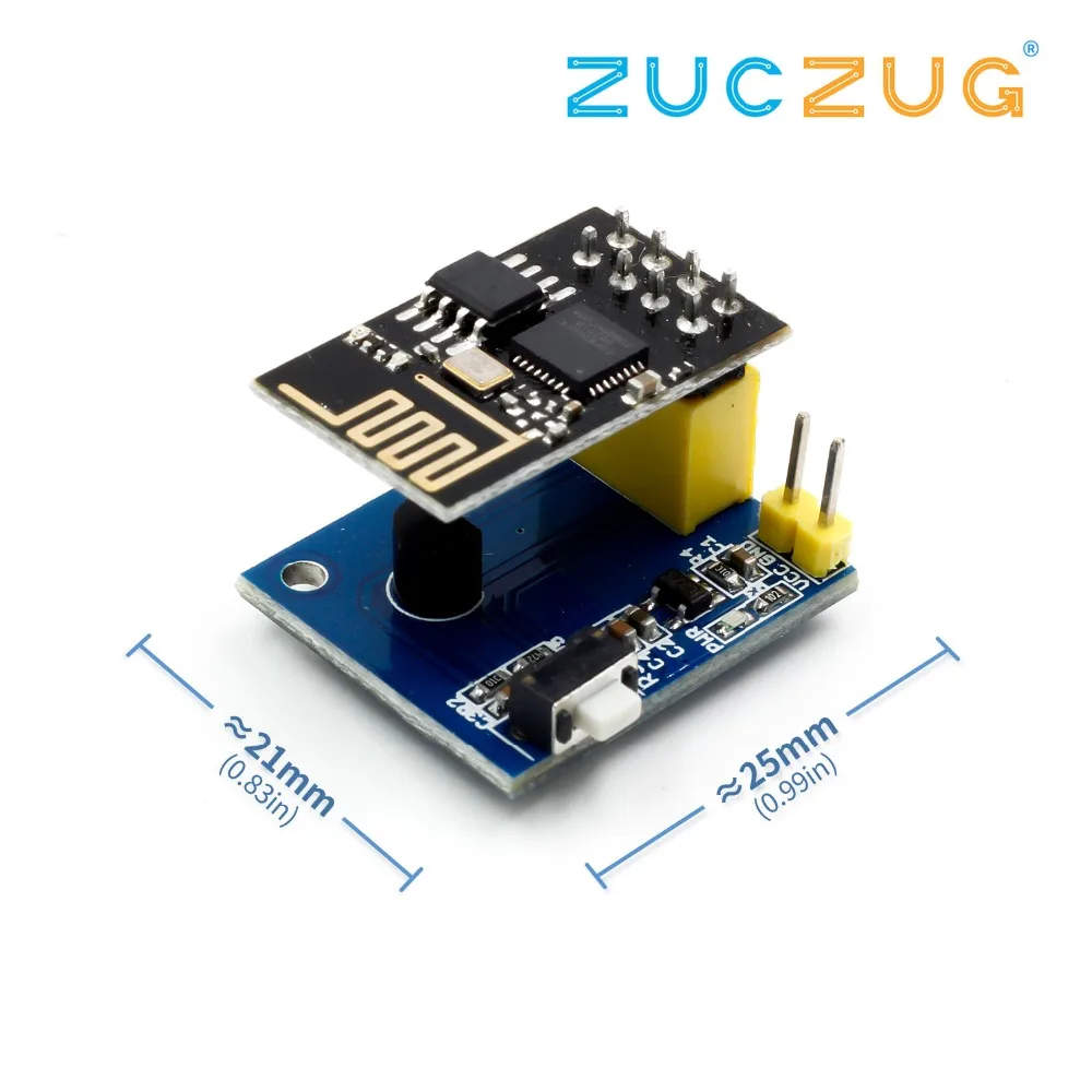 DS18B20 Temperature ESP8266 ESP-01S 5V WiFi Relay Module Things Smart Home Remote Control Switch for Arduino Phone APP ESP01S Wireless WIFI Module - Цвет: DS18B20 Temperature