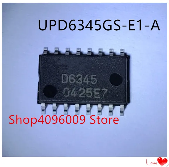 

NEW 10PCS/LOT UPD6345GS-E1-A UPD6345GS UPD6345 D6345 SOP-16