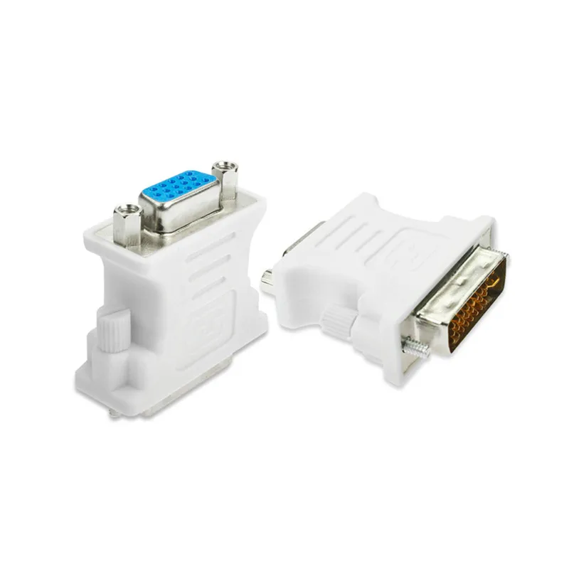 1080P DVI i 24+ 5 В VGA кабель Мужской Женский конвертер видео адаптер переключатель разъем для HDTV PC Проектор Монитор дисплей