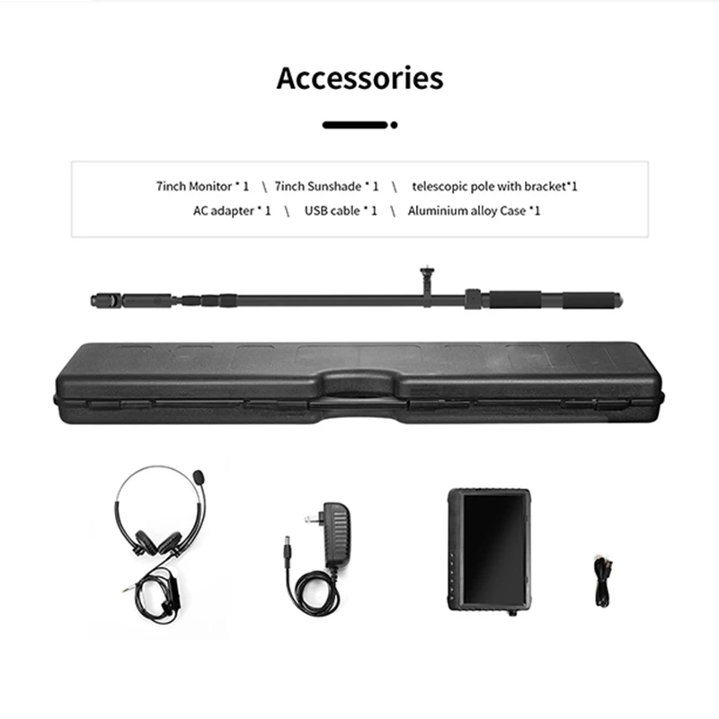 

IP 65 HD Handheld Tactical Equipment Military Police Earthquake Disaster Survival Kit Periscope Telescope Life Detector