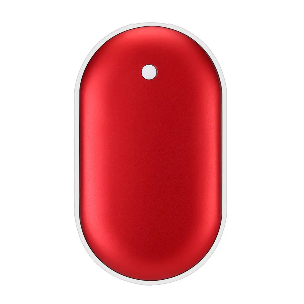 Многофункциональный зарядный сокровище Cobblestone Usb грелка для рук Мини Портативная