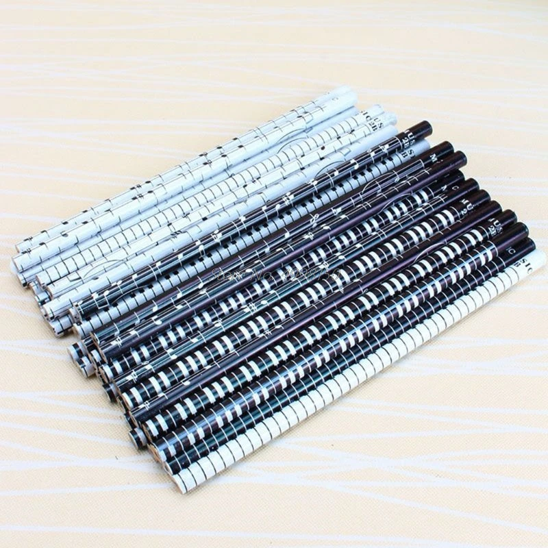 

36pcs Musical Note Pencil 2B Standard Round Pencils Piano Notes Writing Drawing Tool Stationery School Student Gift Dropship