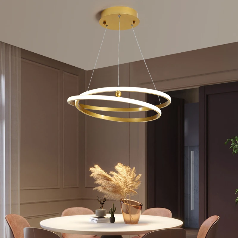 

Modern LED Pendant Lamps For Living Room Restaurant Bedroom Decorative Pendant Light Lamparas AC85-260V Remote Control