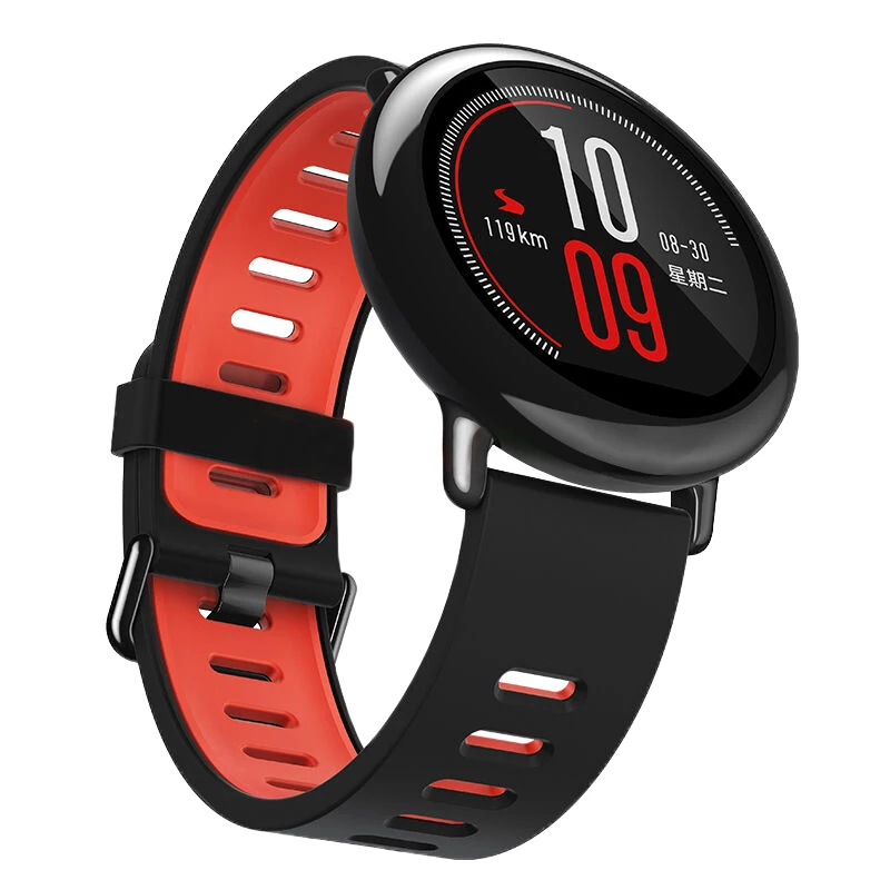 Для оригинального Xiaomi Huami Amazfit Stratos 2 2S/для amazfit pace браслет ремешок Смарт часы 22 мм