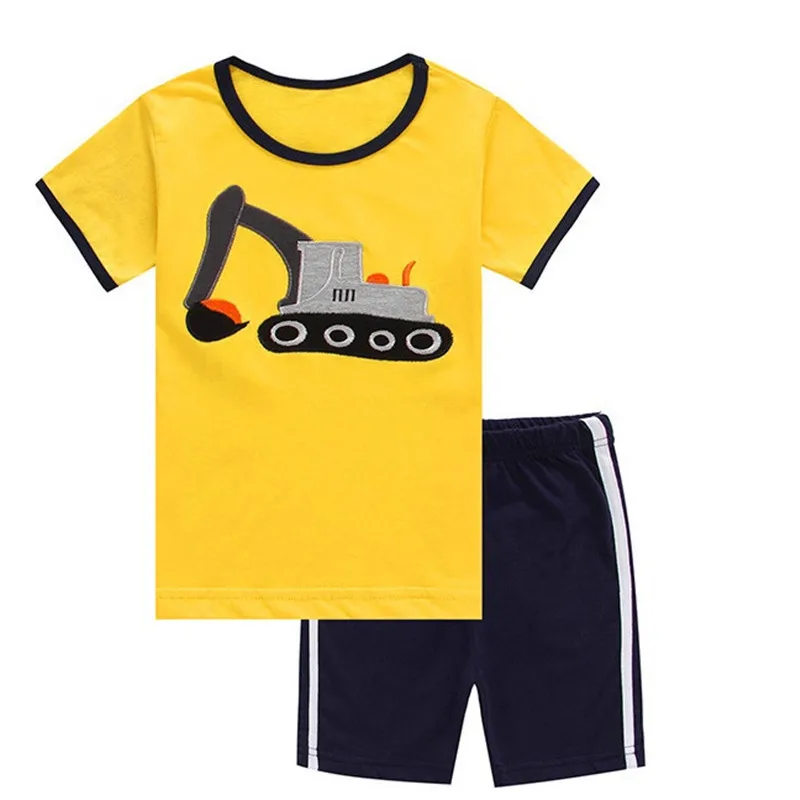 Детская мультяшная Пижама одежда новинка 2021 детское летнее нижнее белье