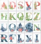 Алмазная 5d картина Huacan сделай сам, Новое поступление, алмазная вышивка с буквами алфавита, Набор для вышивки с текстом, мозаика с цветами