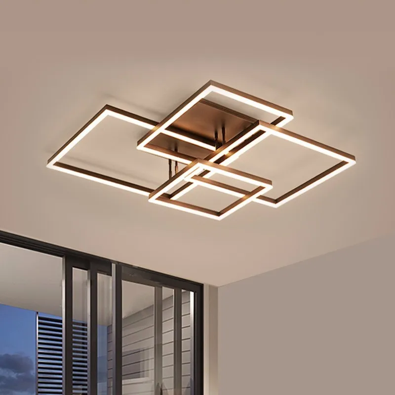 Современный светодиодный потолочный Люстра Освещение для столовой гостиной с