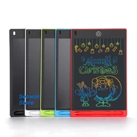 colorful handwriting pads portable electronic tablet board ultra thin board with pen message graphics board kids 8 5inch writing