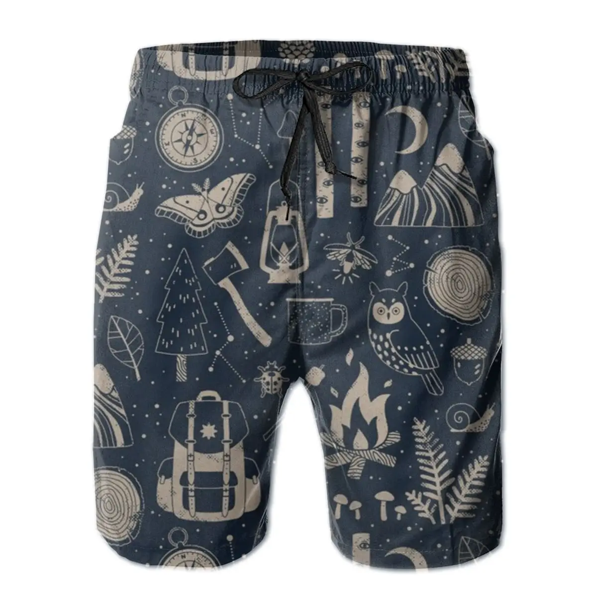 

Mens Sweatpants Into The Woods Surfing Beach Board Swim Trunks Sport Quick Dry Mesh Casual Pretty Funny Shorts for Adult