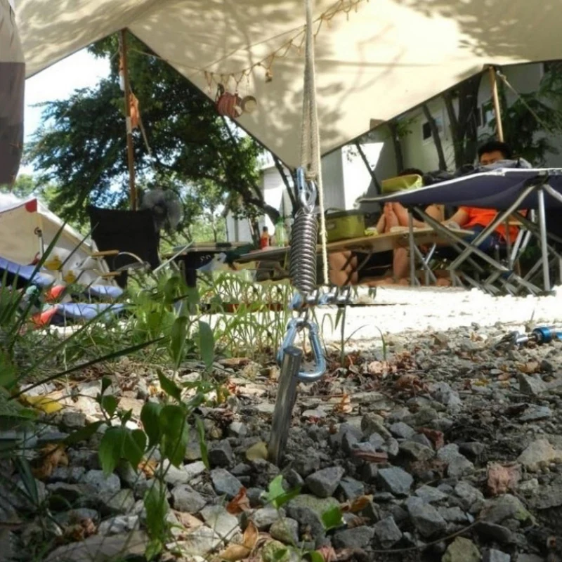 Наружная палатка для кемпинга пружина из нержавеющей стали Веревка Пряжка