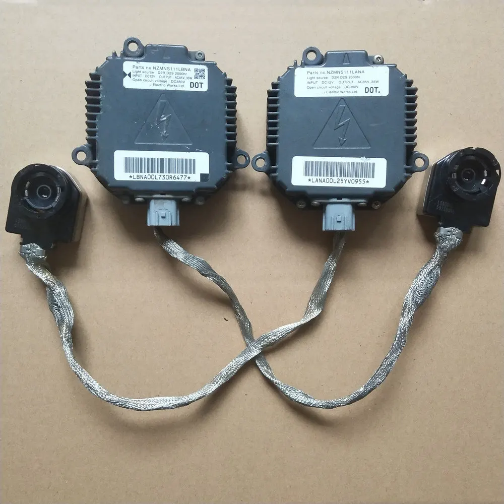 2 шт. оригинальные D2S D2R Ксеноновые Фары балласт для Nissan Infiniti Renault Honda Mazda
