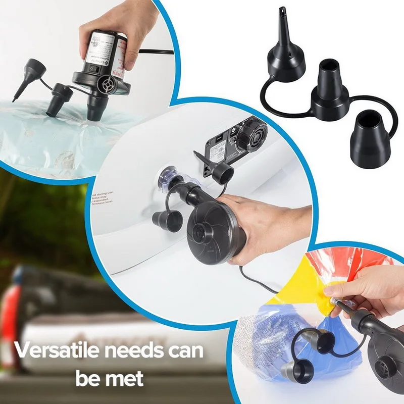 Электрический быстрозаполняющий воздушный насос для надувного бассейна плот