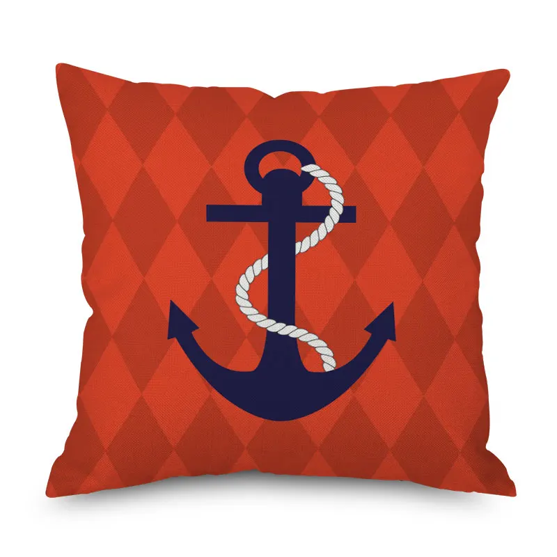 Чехлы для подушек морских Вояджеров и Парусников якорь руль подводной жизни