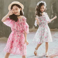 2021 new summer girls dress chiffon dress children casual princess dress 12 to 2 years old girls clothing