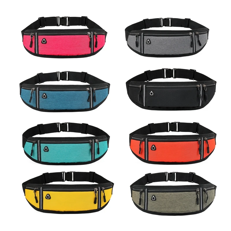 

Professional Running Waist Bag Sports Belt Pouch Mobile Phone Case Men Women Hidden Pouch Gym SportsBags Running Belt Waist Pack