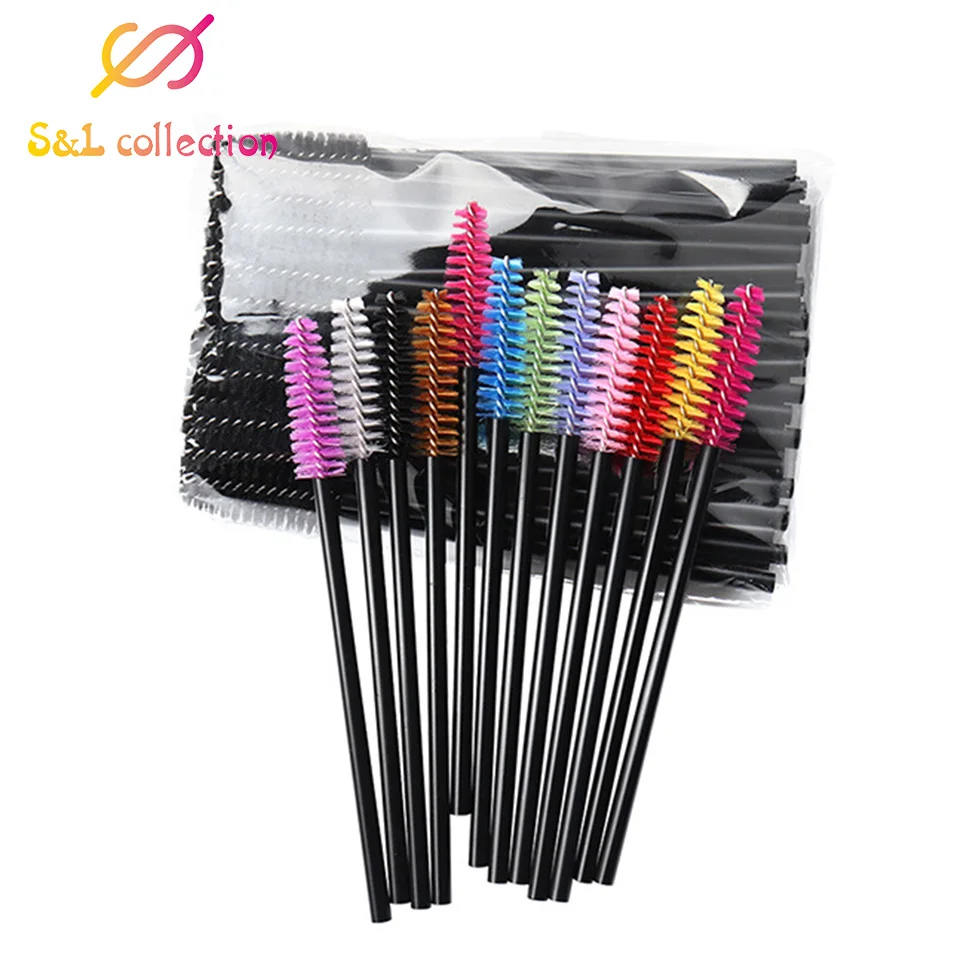 3pack Eyelash brush Makeup brushes Disposable Mascara Wands Applicator Eye Lashes Cosmetic Brushes set For Maquiagem Tool | Красота и