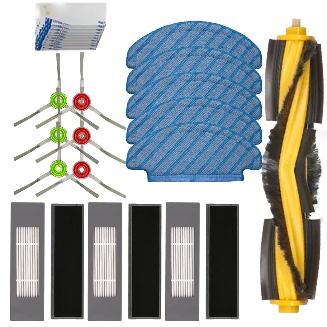 

Main Brush Mop Filter For ECOVACS DEEBOT OZMO T8 AIVI T8 MAX Robot Vacuum Cleaner Tools Vacuum Cleaner Household Sweeper Cleanin
