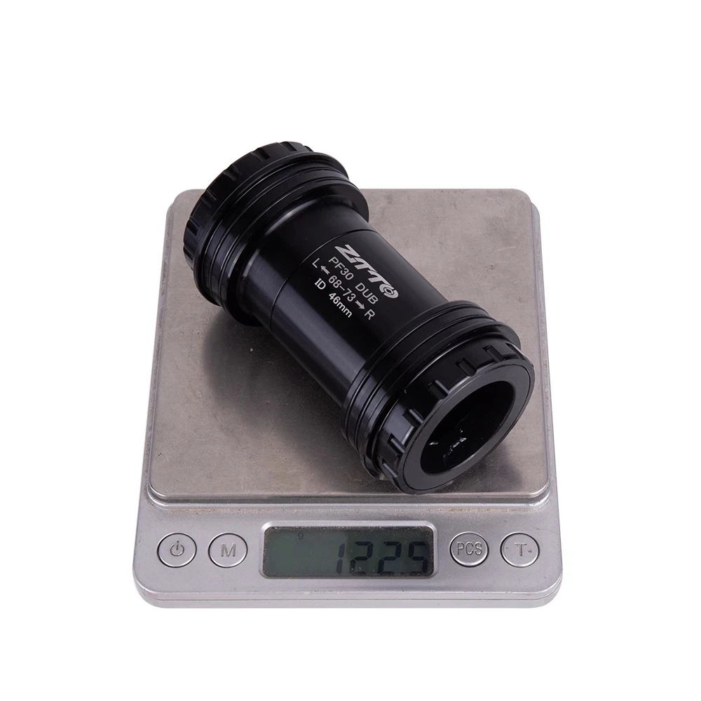 

ZTTO Bottom Bracket Adapter PF30 DUB Press-fit Locking Bottom Bracket Bicycle Axle 24mm 28.99mm DUB xx1 Crank for MTB road bikes